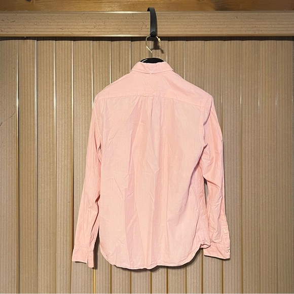 H&M Regular Fit Light Pink Long Sleeve Button Up Men’s Small Cotton Shirt - Picture 2 of 2